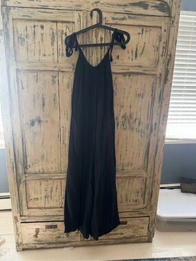 Coniglio Palm Beach Black Jumpsuit with Belt